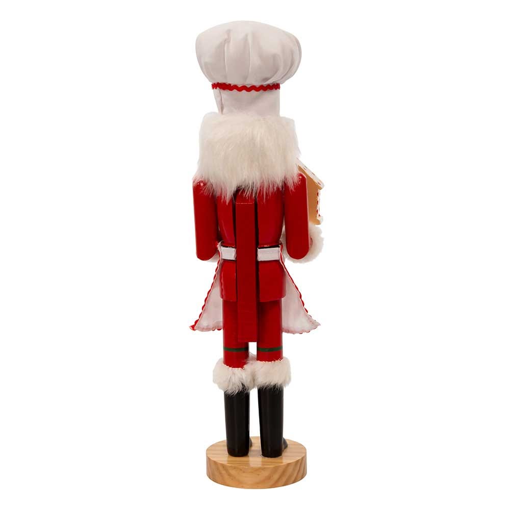Kurt Adler 15-Inch Wooden African American Chef Nutcracker